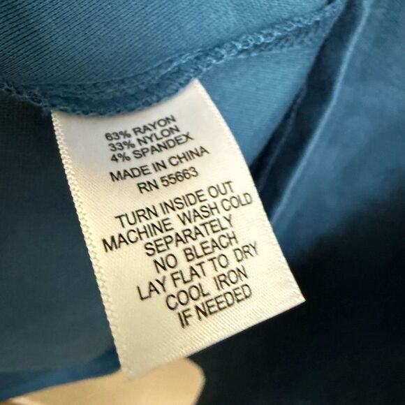 Christian Siriano blue ponte swing jacket size 2x - Picture 4 of 5